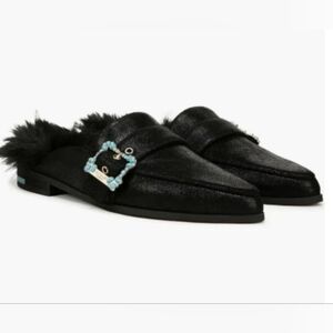 🖤🔹️ DR. SCHOLL'S🔹️ Iris Apfel Mr Carl Mules in black for women
